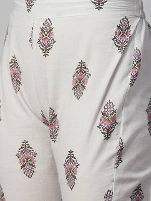 Grey printed cotton cotton-kurtis 5