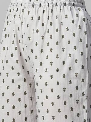 Grey printed cotton cotton-kurtis 5