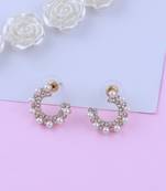 SILVER SHINE Party Wear Stylish Stud Earring For Women Girl
