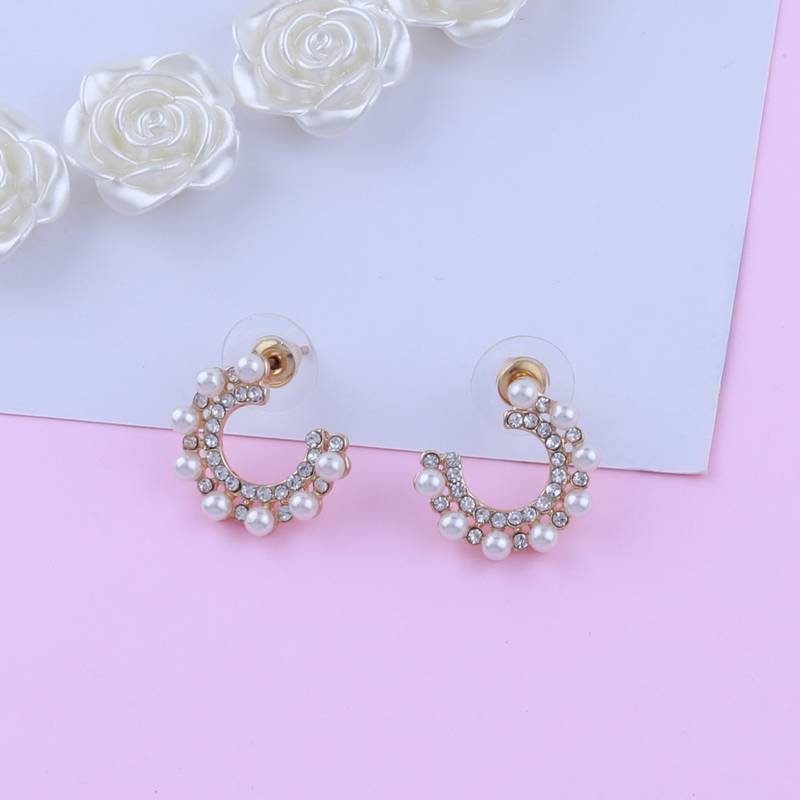 SILVER SHINE Party Wear Stylish Stud Earring For Women Girl