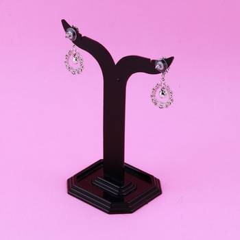 SILVER SHINE Oxidised silver Party Wear Dangle Earring For Women Girl 3