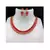 Red necklaces