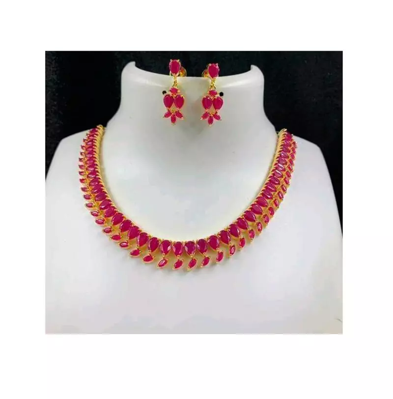 Red necklaces