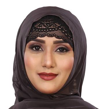 Black embroidered jersey islamic-accessories 2