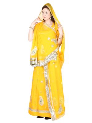 georgette lehenga choli 1