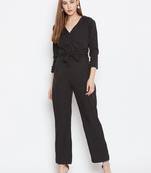 Black plain crepe dresses