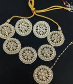 White crystal necklaces