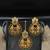 Multicolour Stone Studded Maang Tikka with Earring Set
