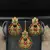 Multicolour Stone Studded Maang Tikka with Earring Set