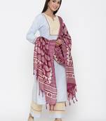 Blue printed cotton kurta-sets