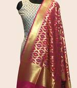 Banarasi kataan Silk Meena Dupatta