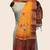 Banarasi kataan silk digital print dupatta