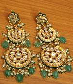 Green danglers-drops