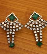 Green danglers-drops