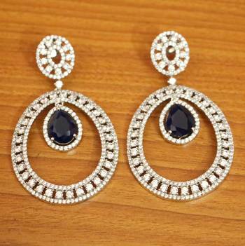 Blue danglers-drops 1