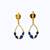 Blue Artificial earrling