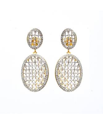 Silver  Artificlai Earring 1