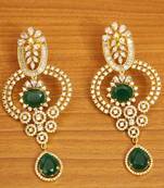 Green danglers-drops