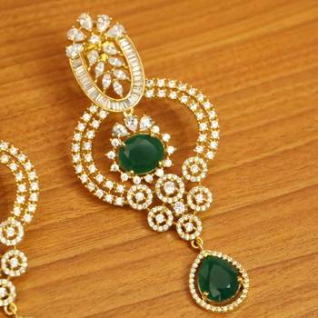 Green danglers-drops 2