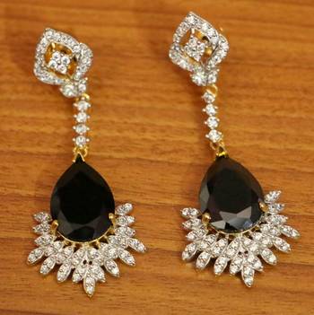 Black danglers-drops 1