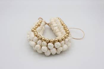 Gajra in Artificial Mogra Flower White Veni Flower Hair Jewellery for Women 2