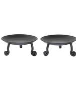 Living Room Decor Black Tea Light Candle Home Decorative Romantic Lighting Candlestick Holder Wrought Iron Set of 2