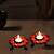 Living Room Decor Black Tea Light Candle Home Decorative Romantic Lighting Candlestick Holder Wrought Iron Set of 2