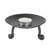 Living Room Decor Black Tea Light Candle Home Decorative Romantic Lighting Candlestick Holder Wrought Iron Set of 2