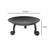 Living Room Decor Black Tea Light Candle Home Decorative Romantic Lighting Candlestick Holder Wrought Iron Set of 2
