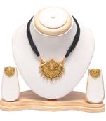 Choker mangalstura with earrings online