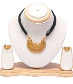 Choker mangalstura with earrings online
