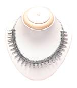 Oxidised choker necklace