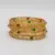 Gold Plated Stone Studded Bangles Set of 4