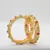 Gold Plated Stone Studded  Designer Set of 2 Bangles