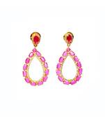 Pink  Artificial earrings