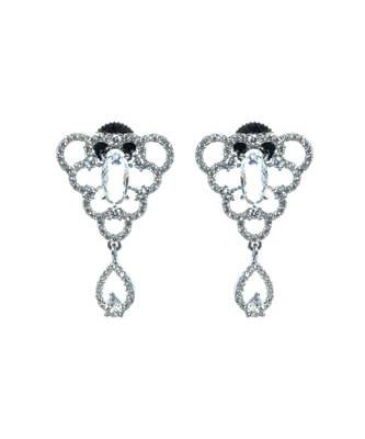 SilverArtificial earring 1