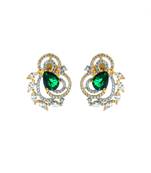 GreenArtificial earring