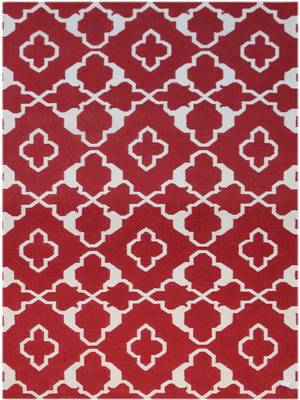 Traditional Rug 5'x8' Red for Indoor d  cor| Home d  cor rug 2