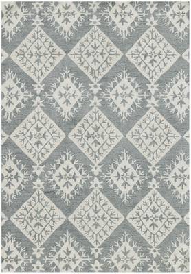 Rug For Living/Drawing/Bedroom Hand Tufted 5'x8' Grey 2
