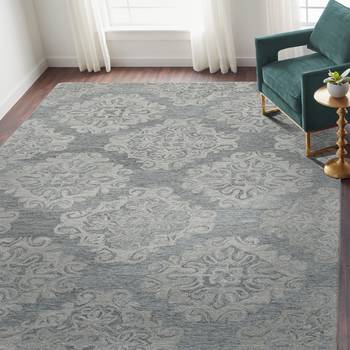 Hand Tufted Area Rug 5'x8' Jelly Bean to D  cor Home 1