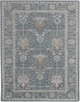 Hand Tufted Rug 5'x8' Pigeon For Living/Drawing/Bedroom 2