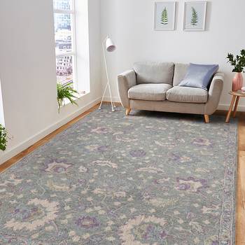 Area rug 5'x8' Smoke Grey for Living rooms 1
