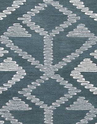 Hand Tufted Rug 5'x8' Dove Grey rug for Drawing room 3