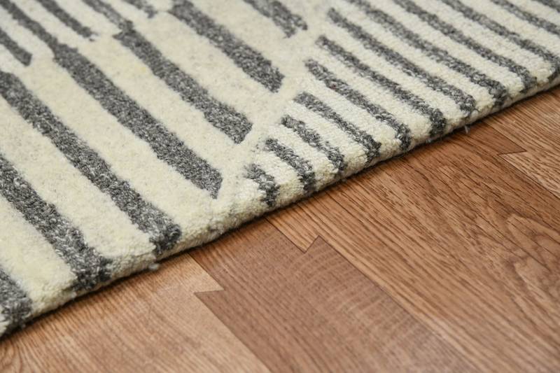 Saraswatii Global Area Rug 5'x8' Natural Ivory for Home interior d  cor