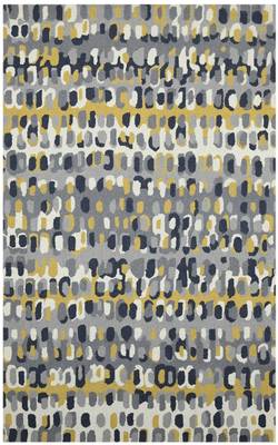 Hand Tufted Rug ,Stylish and Durable 5'x8' Steel Grey 2