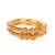 Gold Plated South Traditional Design bangle Set of 2