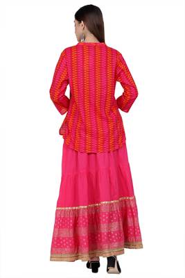 Pink embroidered cotton kurtas-and-kurtis 2