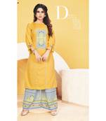 Pure Rayon Kurti Palazzo Sets