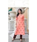 Ruby Silk Embroidered kurta sets