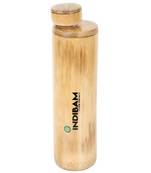 INDIBAM's India first Hand made Natural Bamboo Water Bottle  100% Food Grade Bottle 750 ML
